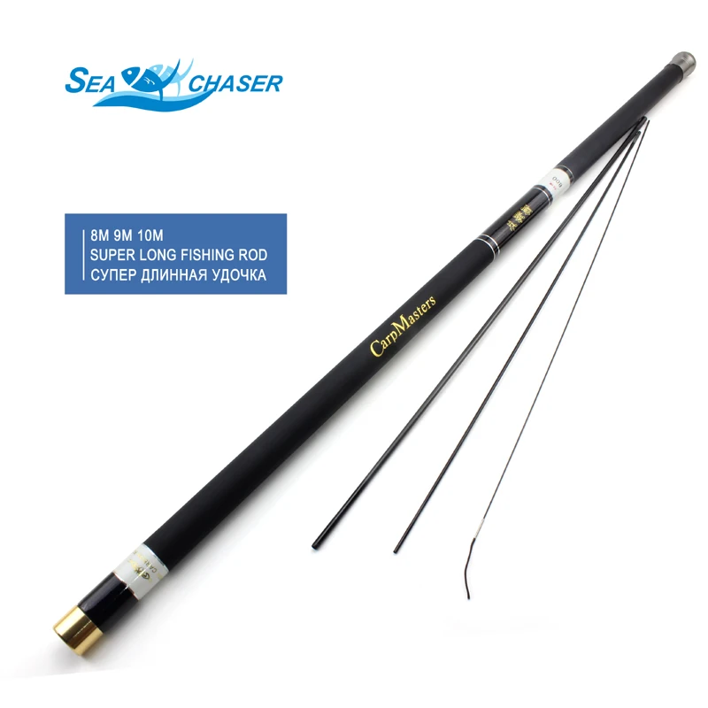 

NEW High Quality 8M 9M 10M +1-3Tips high Carbon Super Hard Fishing Rod Telescopic Rod Sea fishing Rod Carp rod Free shipping