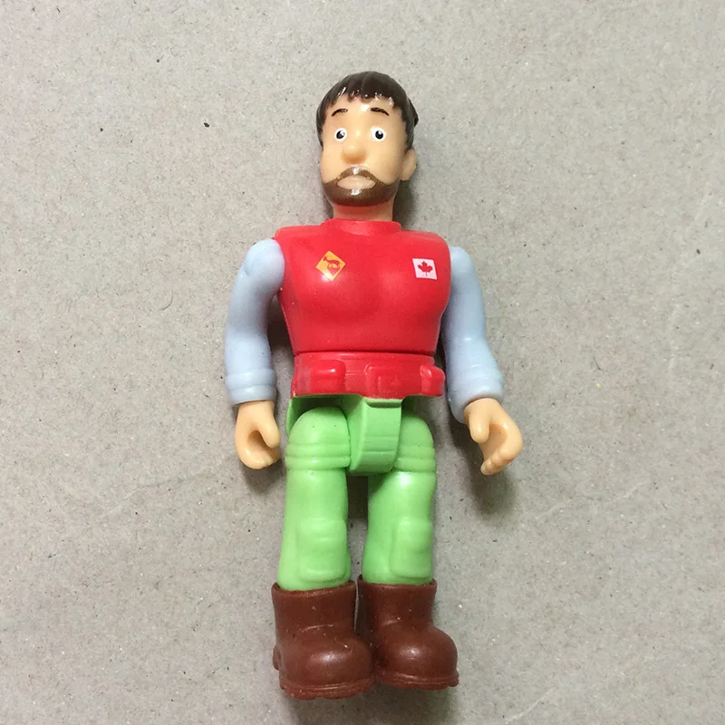 

1pcs 6cm fireman sam moose Action Figures PVC Toy