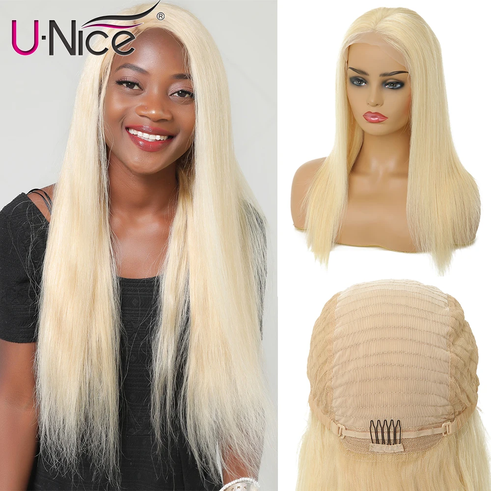 blonde lace front wig
