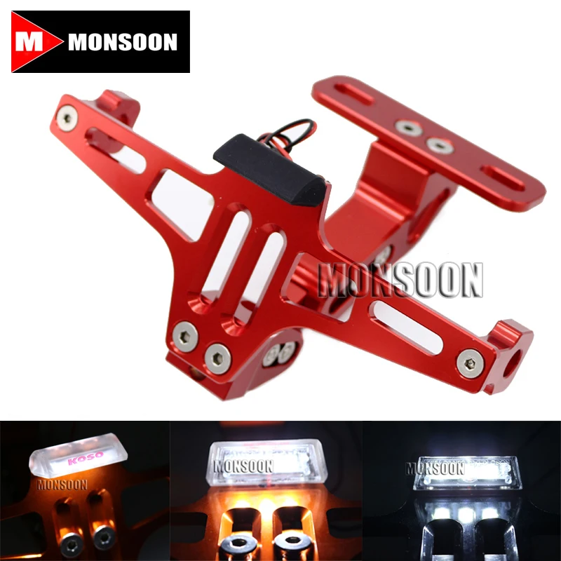 

Universal For Honda CBR250R CBR300R CB500F/X C CB650F AMotorcycle Tail Tidy Fender Eliminator Registration License Plate Holder