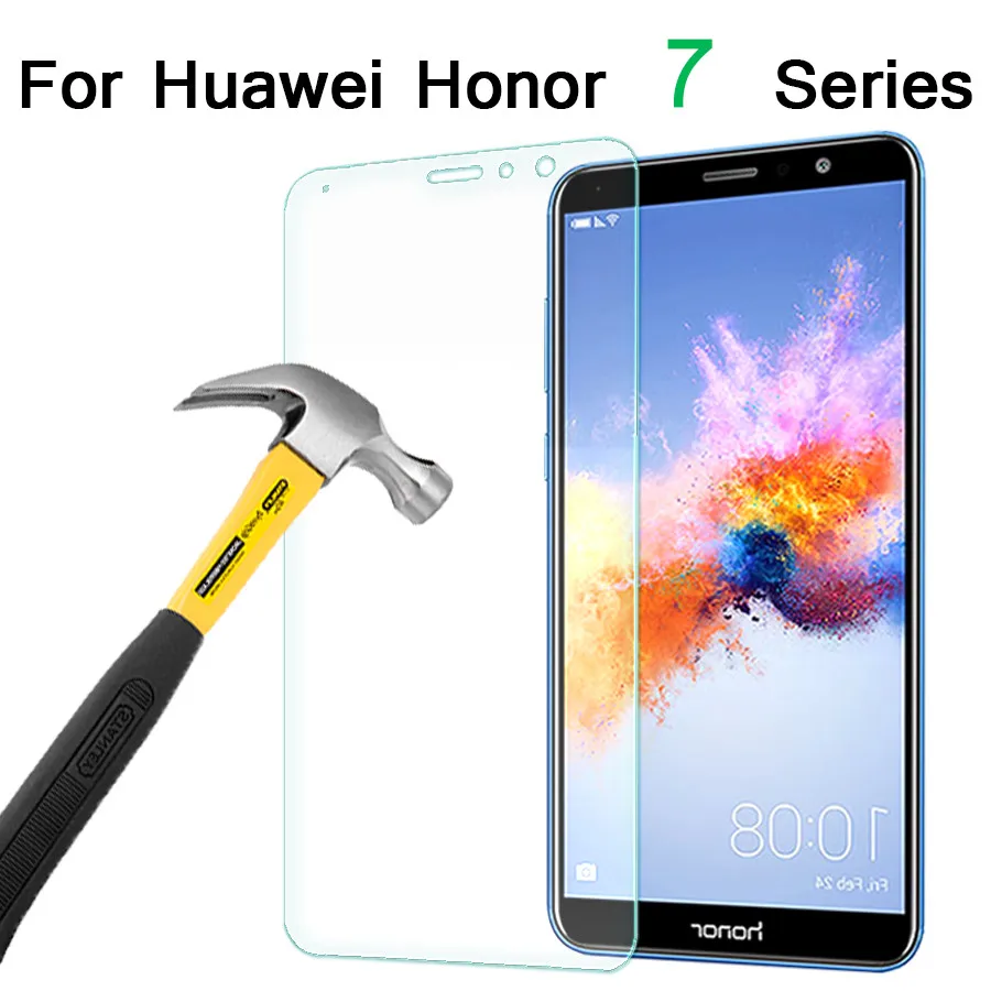 Защитное стекло Honer 7X закаленное 9H для huawei honor 7A 7C 7 X A C Pro | Мобильные телефоны и