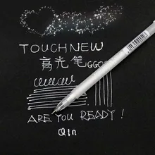 10 шт.(0,8 мм) фирменный знак белый хайлайтер