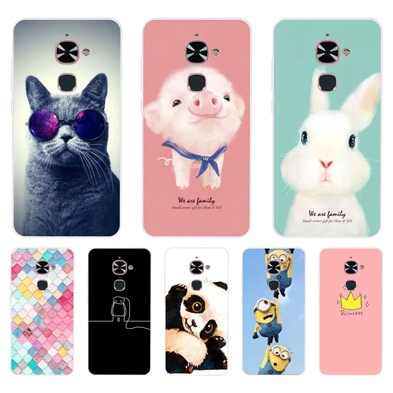 

letv leeco le s3 x626 Case,Silicon Painted animals Painting Soft TPU Back Cover for Leeco Le 2 pro X620 protect Phone case shell