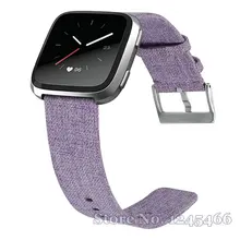 100 шт. сменный ремешок для часов, тканевый ремешок для наручных часов, нейлоновый ремешок, Браслет для fitbit versa 2 lite, Смарт-часы, браслет