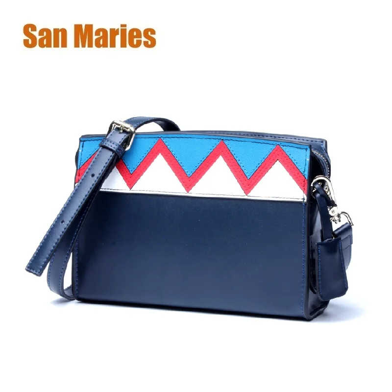 

San Maries New Fashion 100% Genuine Leather Women Shoulder Bag Ladies Lock Casual Totes Cowhide Female Crossbody Bags Woman bag