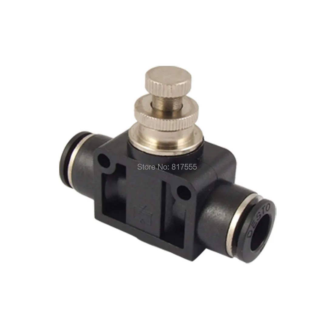 

10mm to 10mm Straight Push in Quick Connecting Speed Controller