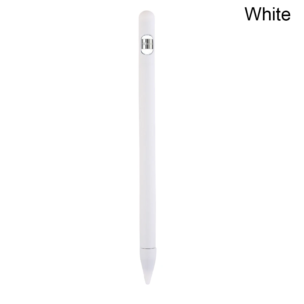 1PC 4 In 1 Soft Silicone Protective Case Nib Cover Sleeve Wrap Tip Holder Connector Strap For Apple Pencil iPad Phone Accessorie