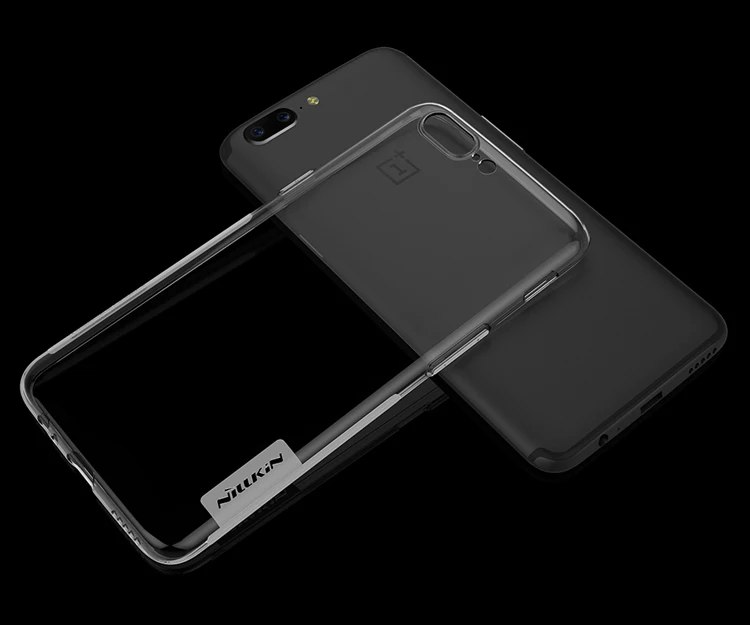 oneplus 5 oneplus5 TPU Case Nillkin Gel Clear Transparent Nature Silicone Cover For 1 plus 5 A5000 one plus 5 (5.5'') cover case (12)