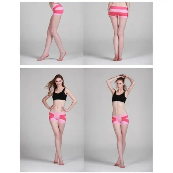 Sleeping Hip Pants Pelvic Correction Shorts Body Shaper Underwear Pink