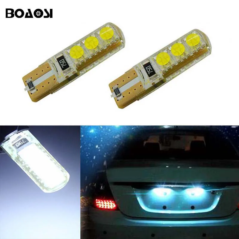 2x сверхъярсветильник свет для номерного знака BOAOSI без Ошибок T10 5050SMD LED mazda 3 Axela 6 cx 5