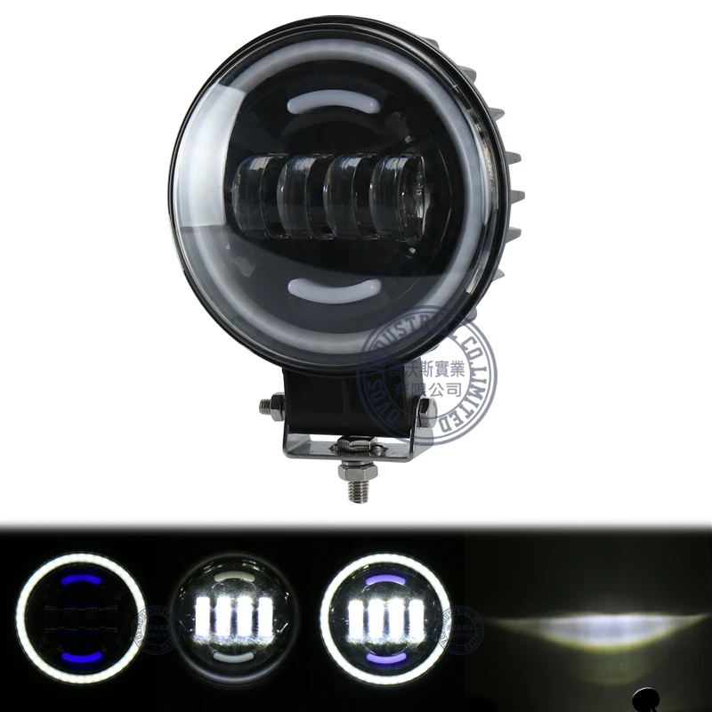 2 шт./лот 6 дюймов 35 Вт светодиодные вспомогательные огни 12 В Прожекторы для автомобильного бампера Wrangler лампы DRL белого цвета огни для ATV SUV грузовиков