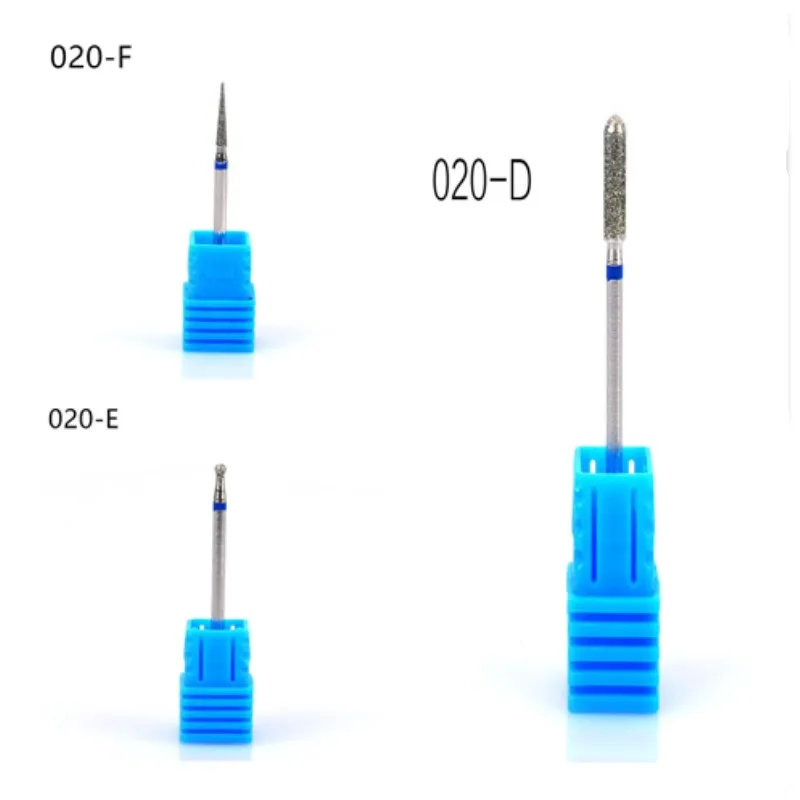 3 шт./упак. 6 видов Сталь фрез для маникюра/педикюра для электрическая машинка для маникюра, аксессуары для полировки 3/32 ''-вольфрамовый бор для дизайна ногтей инструменты
