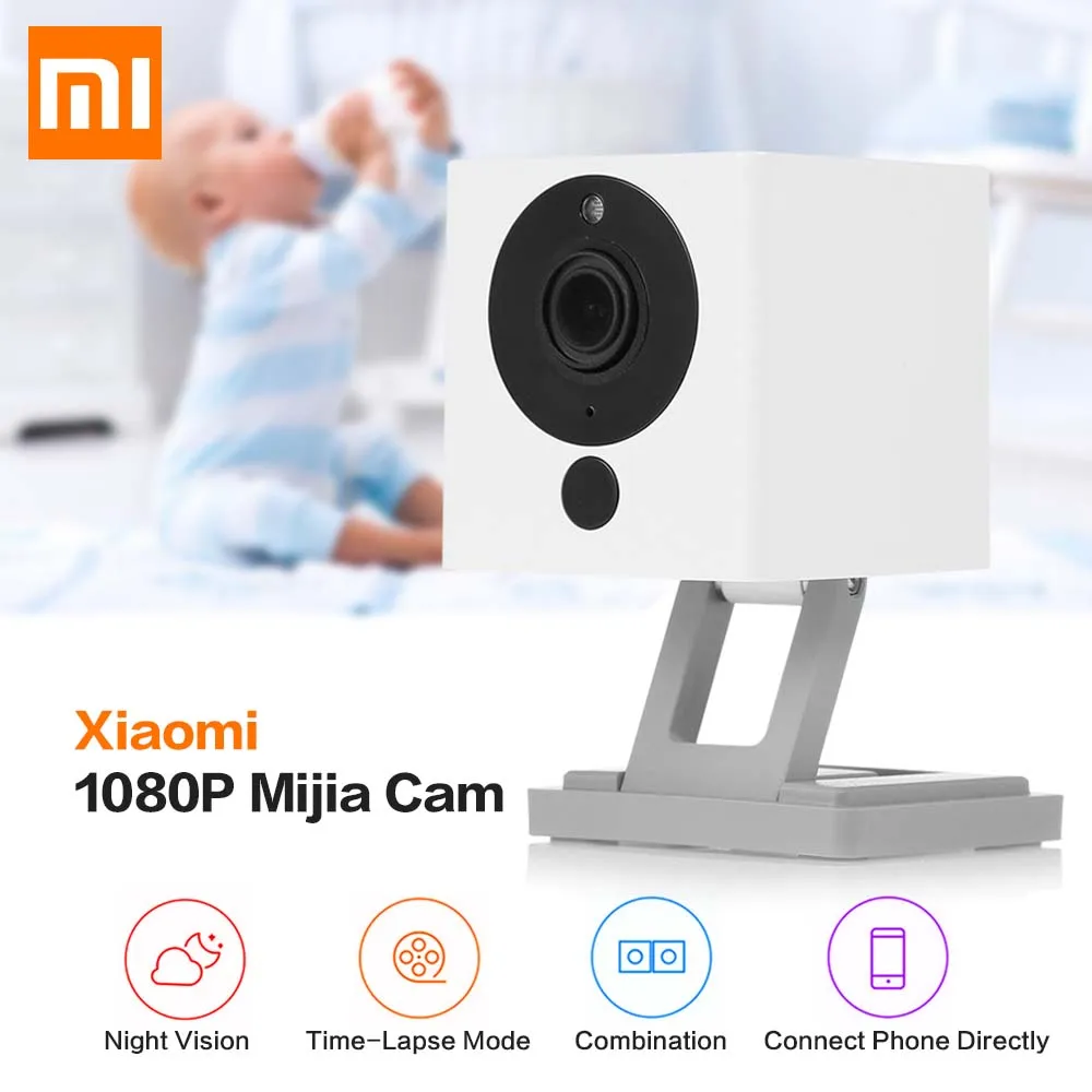 Xiaomi mijia xiaofang 1s HD мини wifi камера 1080P Беспроводная ip-камера камера ночного видения IR9m камера безопасности для домашней безопасности