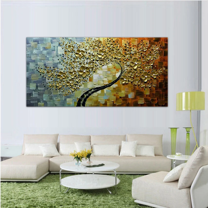 hand painted canvas oil painting