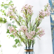 1 шт., 3 ветки/букет, вощеные цветы, искусственные, зимние, милые, для дома, вечерние, свадебные, декоративные цветы