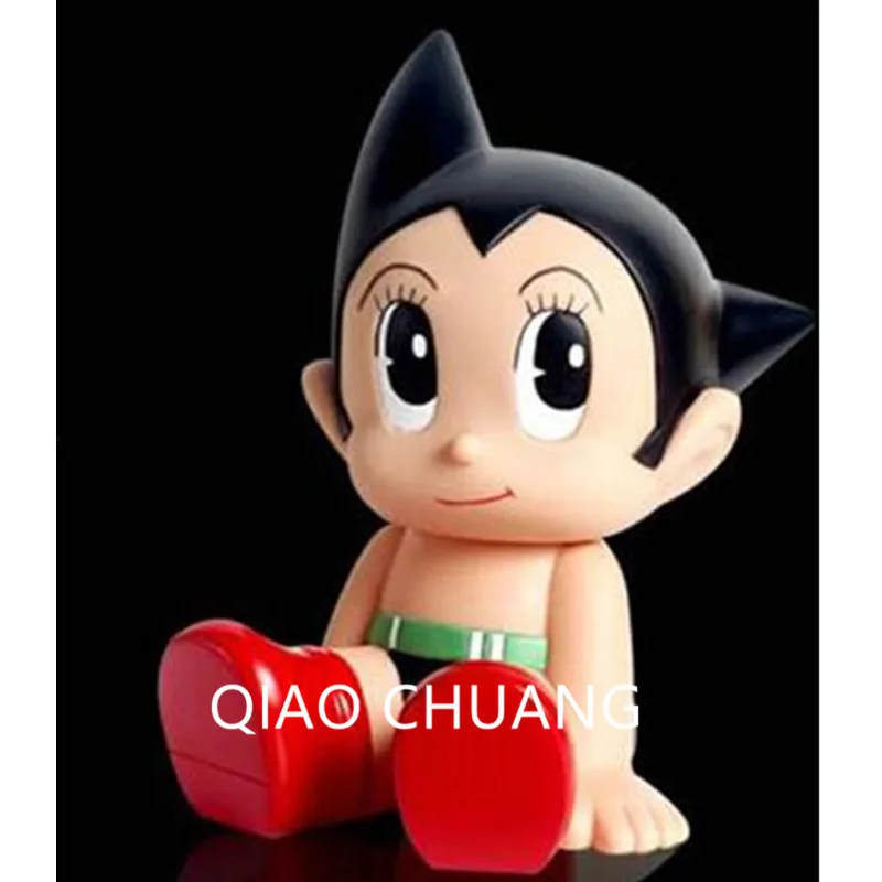 Аниме Osamu Tezuka Tetsuwan Atom Saving Box 2 шт. версия Q Smile And Close Your Eyes Astroboy ПВХ экшн фигурки