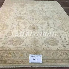 9'X12' 70 линий ручной Узелок шерсть Восточный Ушак ковер ручной работы античный ковер