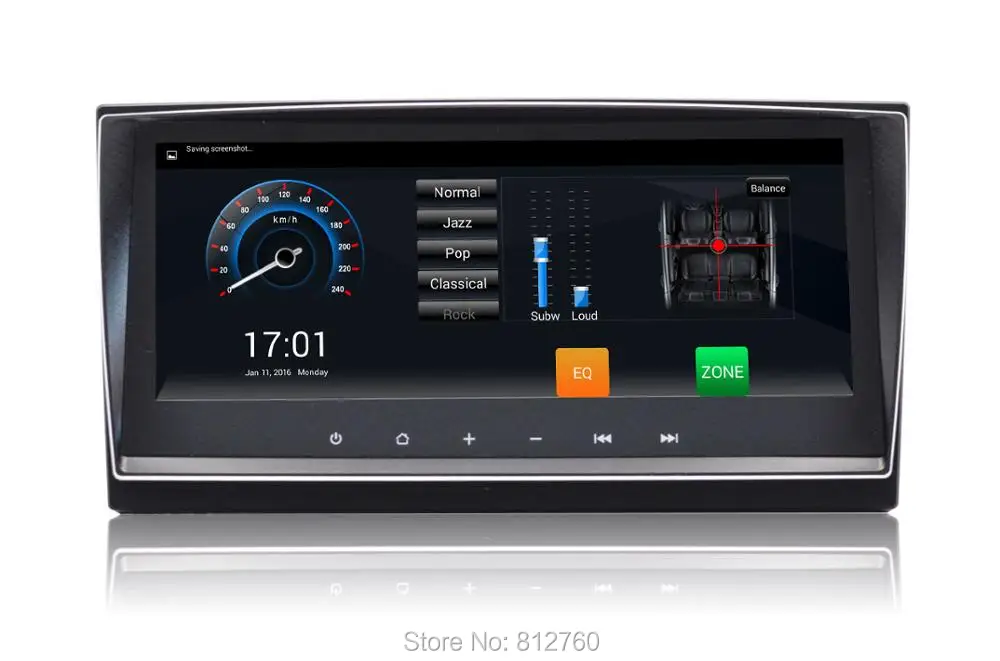 Perfect Quad Core 8.8" 1280X480 Android 6.0 Car Stereo Audio Head Unit Headunit Autoradio for Toyota Avensis 2009 2010 2011 2012 2013 7