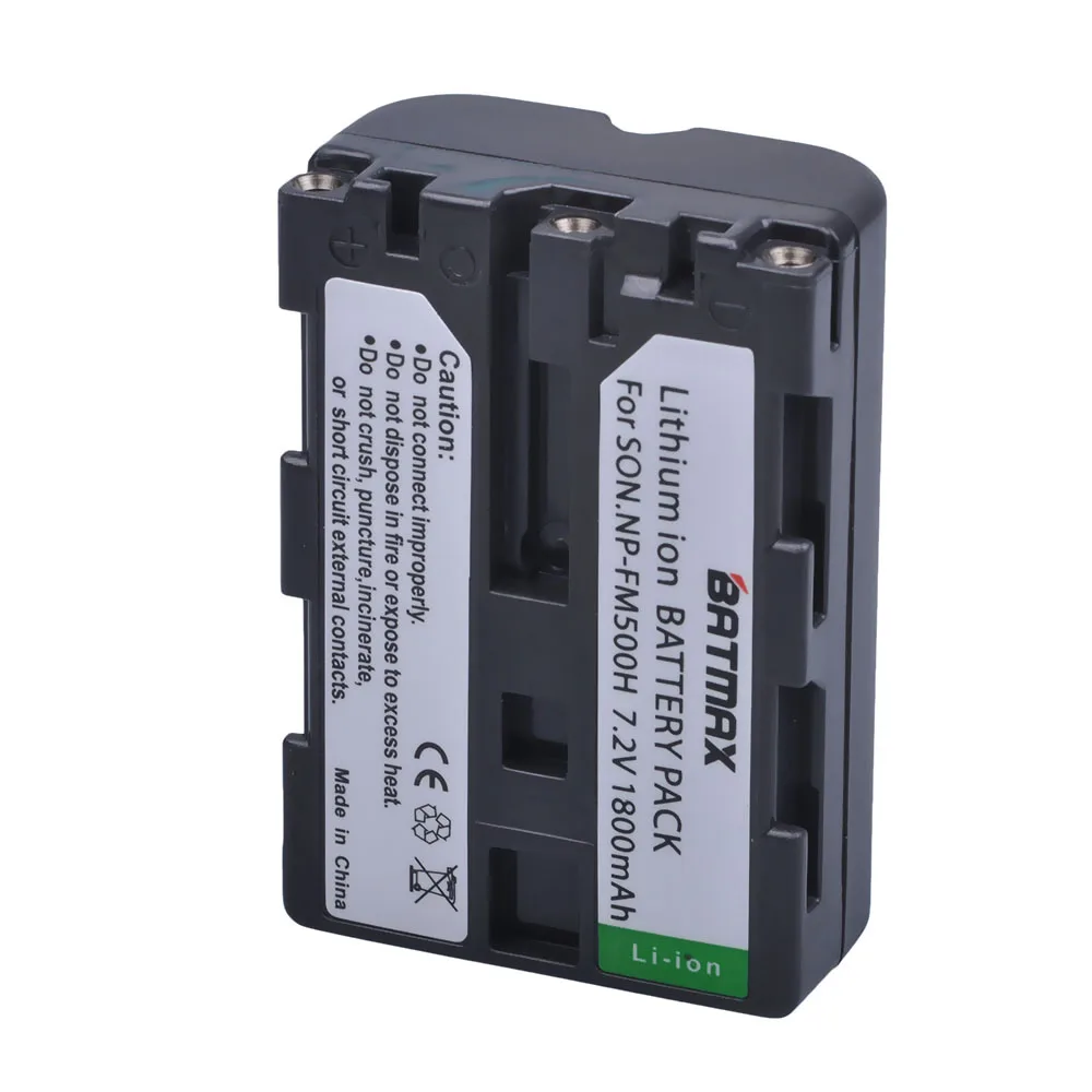 1 шт. 1800 мА/ч NP FM500H Камера Батарея для Sony A57 A58 A65 A77 A99 A550 A560 A580 A900 s|Цифровые