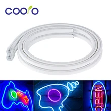 DC 12 В RGB светодиодный неоновый светильник 2835 SMD круглая линия мягкая веревочная трубка гибкая внутренняя наружная Водонепроницаемая Танцевальная вечеринка Декор автомобильный светильник s