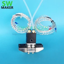 SWMAKER UM2+ Ultimaker 2+ 3D принтер в комплекте, двойная печатающая головка, Горячий Конец, комплект, все металлические насадки 1,75/3 мм для DIY 3D принтера