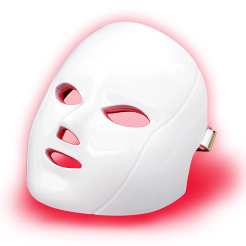

7 Colors Light LED Facial Mask Face Rejuvenation Skin Care Treatment Beauty Anti Acne Therapy Whitening Acne Removal Instrument