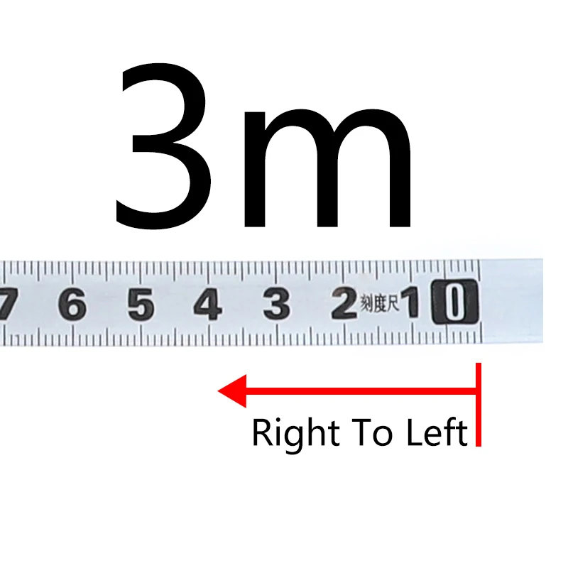 Метрическая рулетка 0," сталь самоклеющаяся шкала линейка лента 1-5 м для фрезерного станка Настольная пила Т-образная дорожка Деревообрабатывающие инструменты - Цвет: SS-3M-F