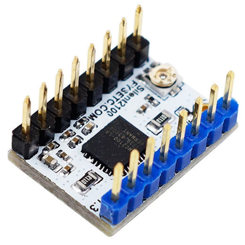 

Tmc2208 V1.0 Stepper Motor Driver Board Module High-Subdivision Mute Drive With Driver Smoother For 3D Printer Motherboard Acc