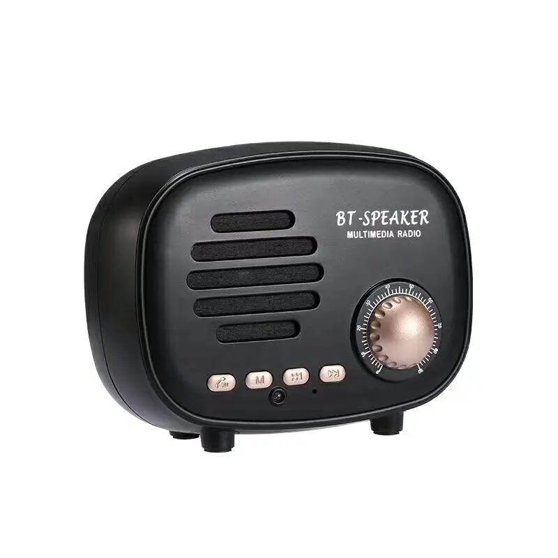 Classic retro Mini Portable Bluetooth Speaker subwoofer Wireless multimedia Radio U disk TF Handsfree for iphone Samsung Xiaomi |