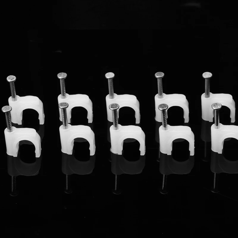 Cable data cable wire fixed line wall nail trunking staples nails