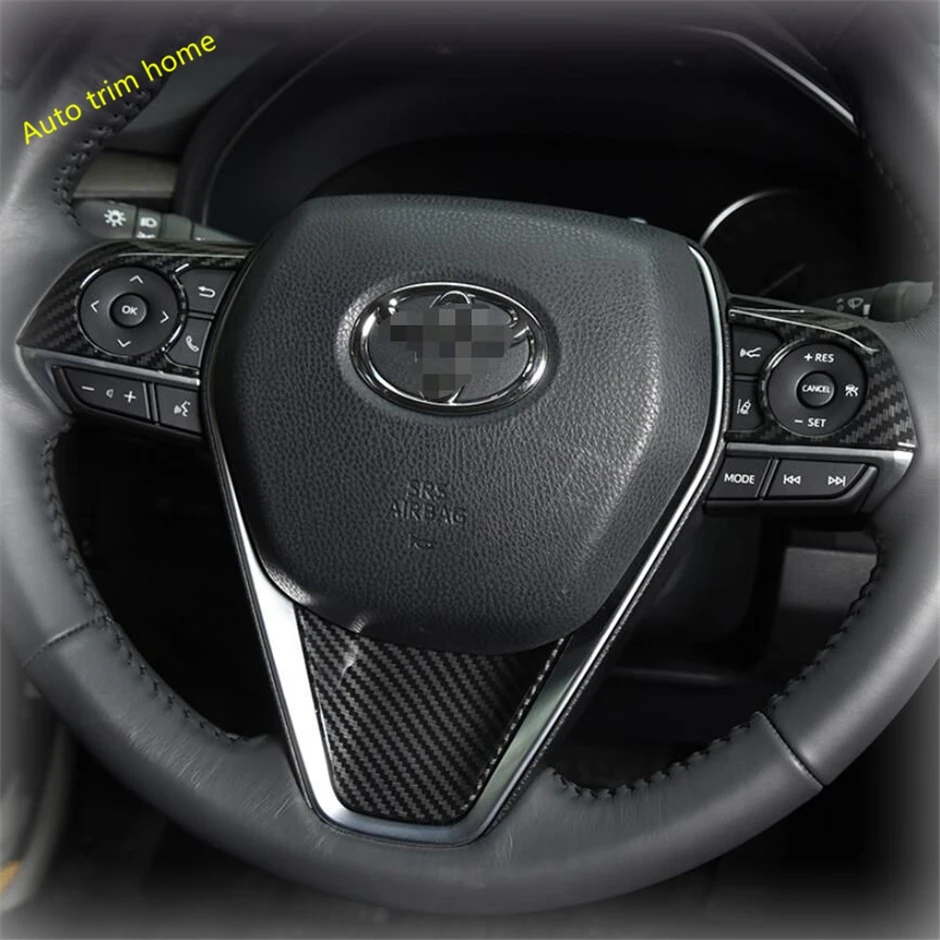 Lapetus интерьер ремонт подходит для Toyota RAV4 RAV 4 Руль украшения крышка отделка/красный/матовый/углеродного волокна стиль