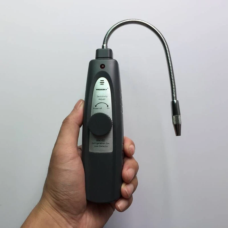 

WK102 Gas detector gas leak detector Freon gas analyzer CFC HFC Halogen Gas Refrigerant Leak Detector Air Conditioning R22a