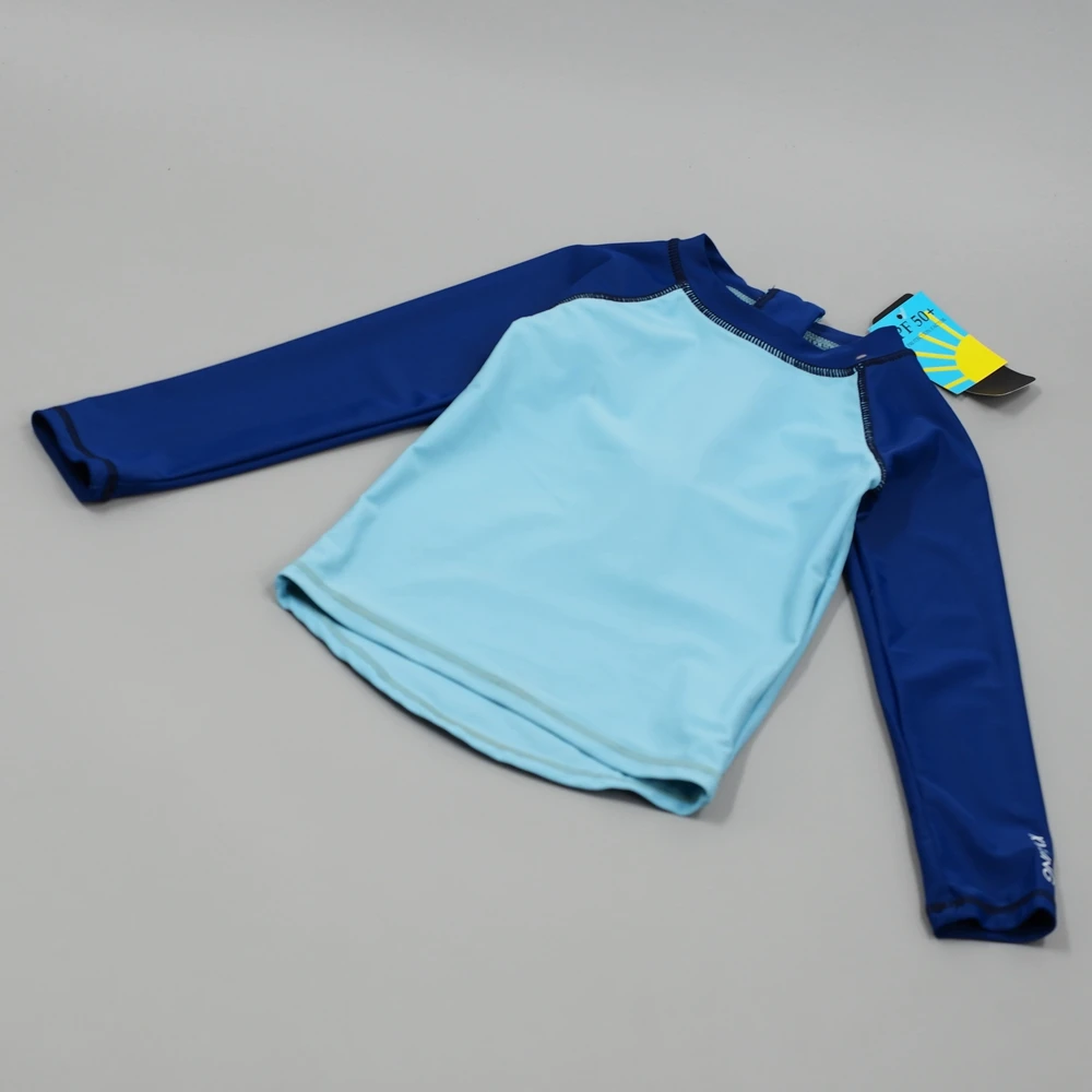 Chumhey 7 8T Brand boys swimwear Tops UV 50+ sun protection Children