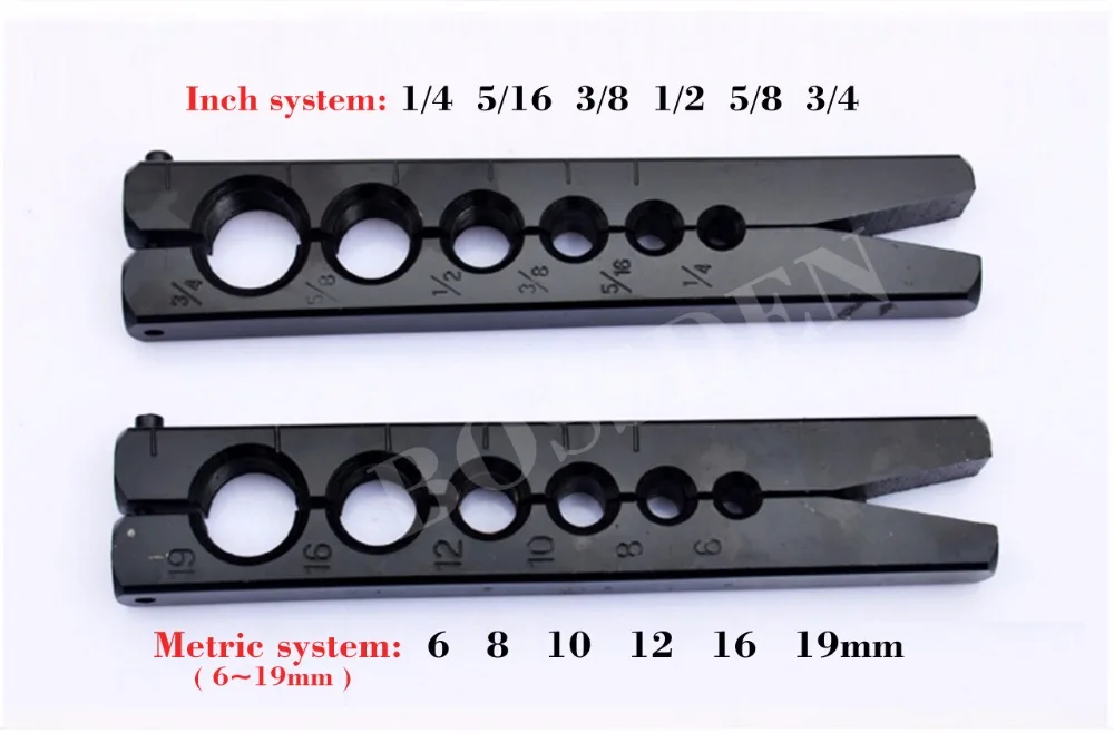 BOSSDEN сжигание эспандер расширитель труб Кондиционер медь расширитель труб алюминий холодильное обслуживание Flared инструмент шланг