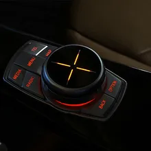 Автомобильный интерьер Мультимедийные кнопки крышка наклейка мультимедийная ручка рамка украшение для bmw f30 f10 f20 f25 f07 x1 x3 x5 x6 3 серии