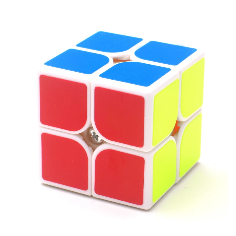 

YJ YongJun GuanPo Puzzle Speed Magic Cube 2x2 2x2x2 Fidget Toys White Black Smooth Colorful Educational Toys Gift For Children
