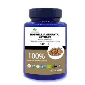 

Natural Boswellia Serrata Extract 20:1 100pcs/bottle 100% Boswellia Serrata Extract 20:1