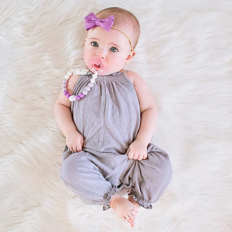 Ins Hot Summer Baby Girl Overalls Baby Rompers Fashion Baby Clothings