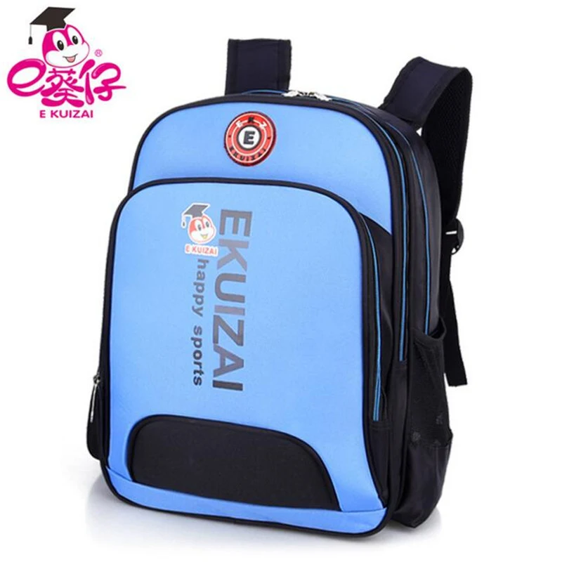 

EKUIZAI Hot New Fashion School Bags For Teenagers Candy Orthopedic Children School Backpacks Schoolbags For Girls And Boys P270
