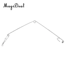 1 шт., высокое качество, новинка, нержавеющая сталь, автоматический рыболовный крючок, ловушка, рыболовный крючок, автоматическое устройство, 9,7 см/3,8 дюйма