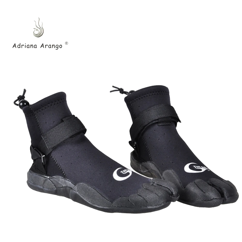 

Adriana Long Barrel Scuba Rubber Diving Boots Anti-slip Quick-drying Surf Shoes Snorkeling Wading Water Skin Shoes Slip-On shoes