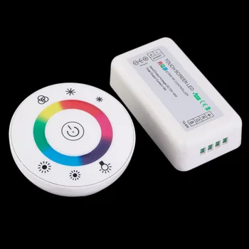 

22 modes RGB Wireless Touch screen led controller DC12V -24V 18A RF remote Controller for led strip/bulb/downlight
