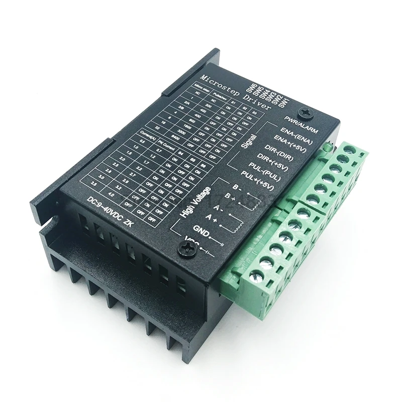 Stepper motor driver cintroller TB6600 (HY-DIV268N) for 42 57 stepper motor Nema17 Nema23 Two Phase Hybrid stepper motor цена Stepper motor driver cintroller TB6600 (HY-DIV268N) for 42 57 stepper motor Nema17 Nema23 Two Phase Hybrid stepper motor цены онлайн