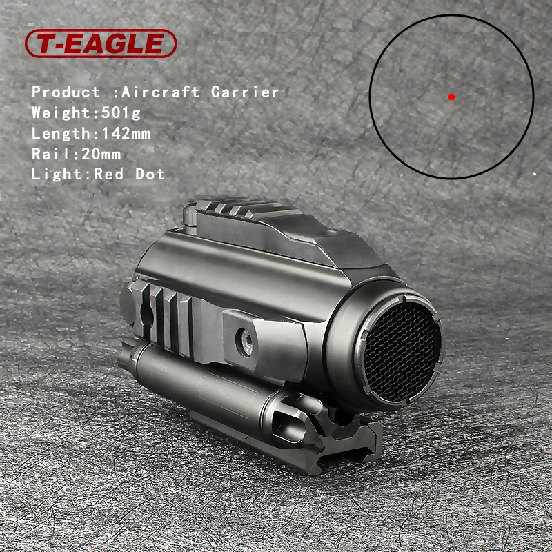 

Teagle Elcan Aircraft Red Dot Hunting Riflescopes Tactical Collimator Holographic Sight Optic Sight Reflex Sight with 20mm Rail