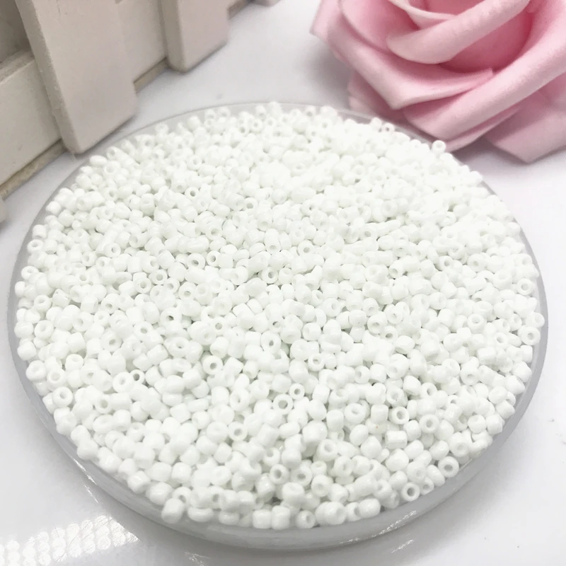 

1000pcs 2mm Crystal Spacer Czech Glass Seed Beads For Jewelry Making Earring Necklace Bracelet DIY Beads#BO16