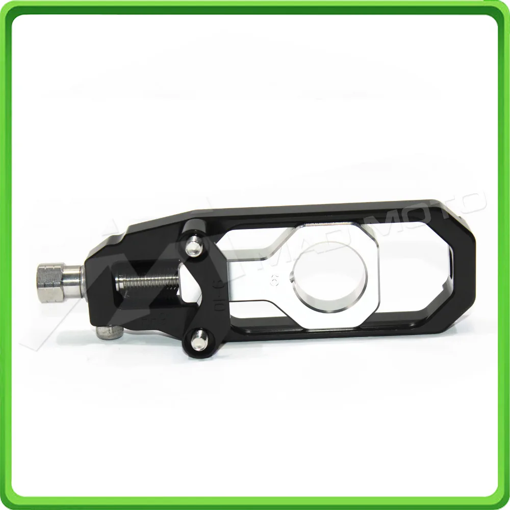Motorcycle Chain Tensioner Adjuster fit for HONDA CBR 600 RR CBR600RR 2005 2006 Black & Silver (8)