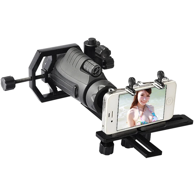 Telescope Universal Digital Camera Phone adapte Bracket Support Holder Mount Spotting Scopes Telescope Adapter Multifunction 5