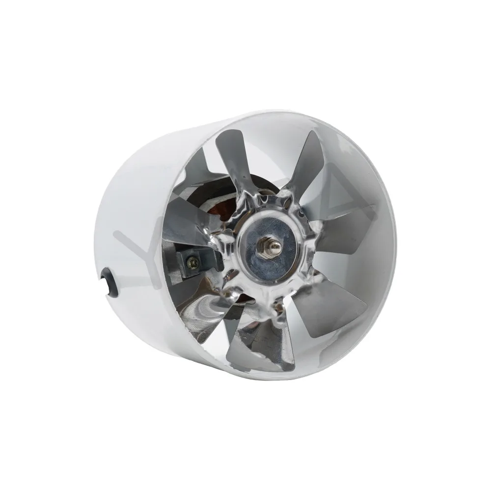 

Induct Vent Fan Metal 220V 20W 4 Inch Inline Ducting Fan Exhaust Ventilation Duct Fan Accessories 100 x 75mm