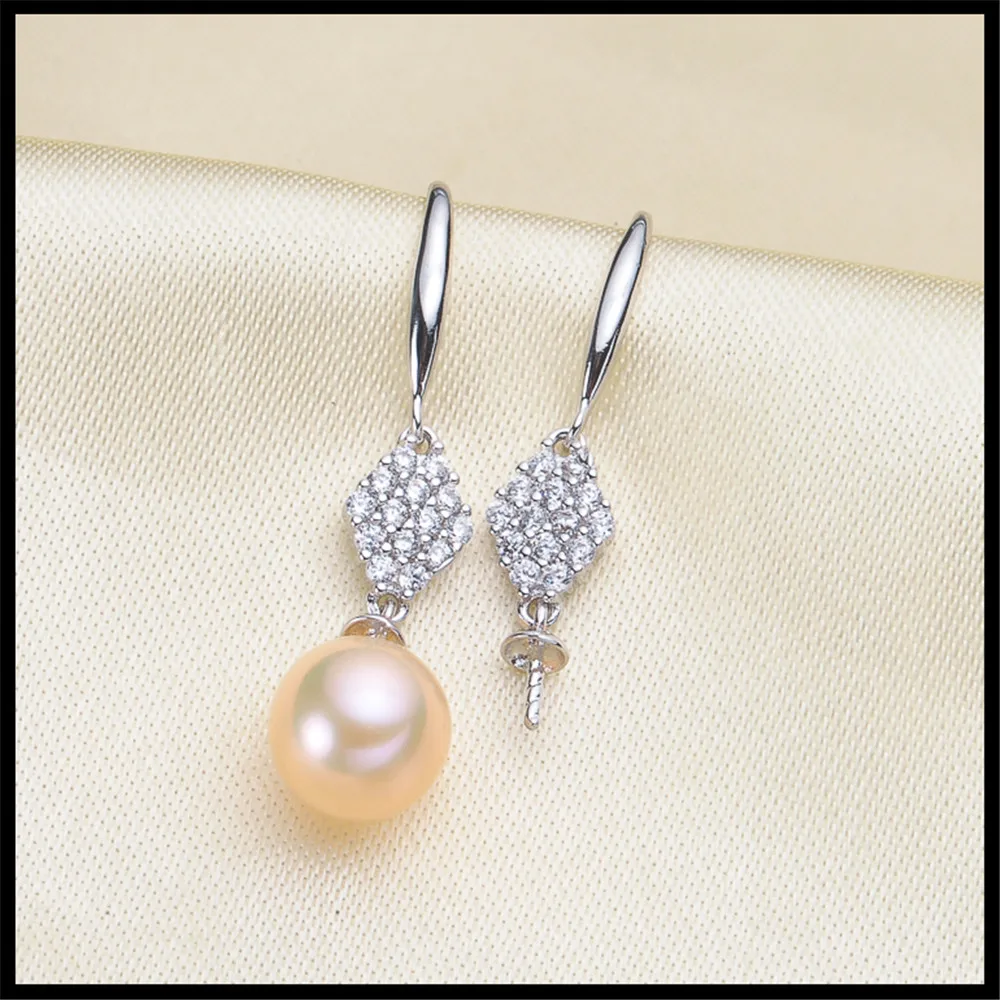 

Unique Design Hot Pearl Earrings Mountings, Drop Earrings Findings Settings Jewelry Parts Fittings Drop Earrings Accessories
