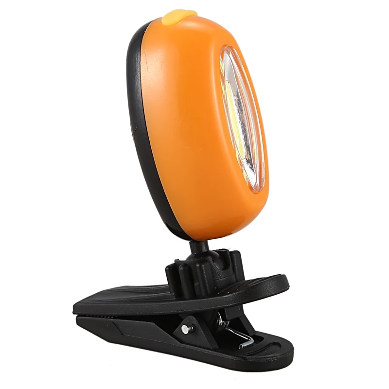 

Cob Led Clip On Flashlight Cap Hat Lamp Cycling Hiking Camping Head Light With Battery For Outdoor Camping Fishing